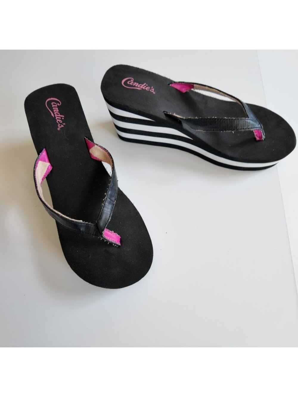 y2k platform sandals by candie's size 7.5 US women's vintage 2000s